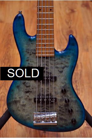 Sadowsky MetroLine 21 Fret 5 JJ Ltd 2020 Whale Blue Transparent Satin Sadowsky MetroLine 21 Fret 5 JJ Ltd 2020 Whale Blue Transparent Satin